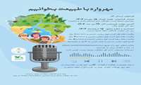 فراخوان شرکت در مهرواره با طبیعت بخوانیم